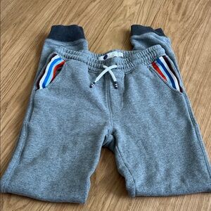 Boden Men’s Irvine Gray Joggers  with Striped Pockets size XS